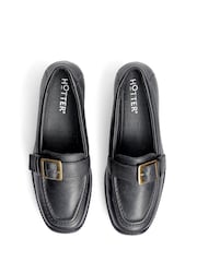 Hotter Black Hotter Black Wide Fit Opal Slip-On Full Shoes - Image 4 of 4