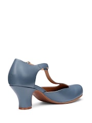 Hotter Blue Standard Fit Tempo Buckle Ankle Boots - Image 3 of 4