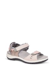 Hotter Pink Wide Fit Walk II Touch-Fastening Active Sandals - Image 2 of 4