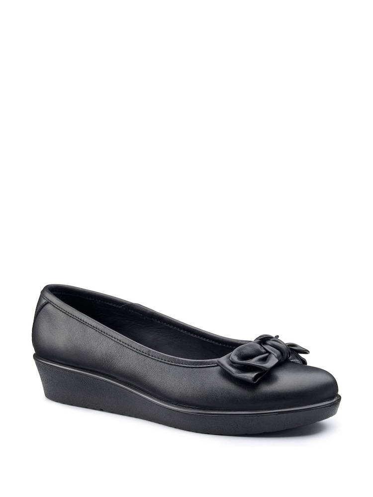 Hotter Black Jade Slip On Ballets Shoes - Image 2 of 4 Hotter Black Jade Slip On Ballets Shoes - Image 2 of 4