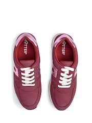 Hotter Red Standard Fit Revival Lace-Up Cupsole Shoes - Image 4 of 4