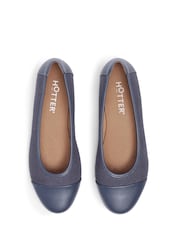 Hotter Standard Fit Ingrid Slip-On Ballet Shoes - Imaginea 4 din 4