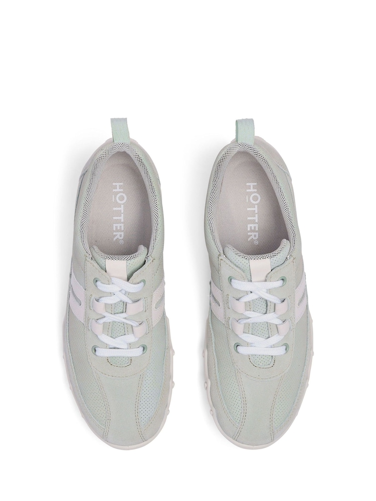 Hotter Blue Wide Fit Leanne II Lace-Up Active Shoes - Image 4 of 4 Hotter Blue Wide Fit Leanne II Lace-Up Active Shoes - Image 4 of 4