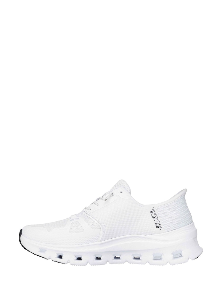 Skechers White Glide Step Pro Trainers - Image 2 of 5