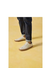 Hush Puppies White Riley Trainers - Image 6 of 6