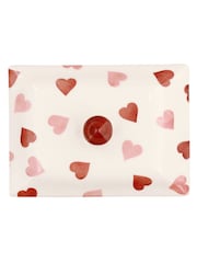 Emma Bridgewater Kleine Butterdose mit rosa Herzen - Bild 3 von 3