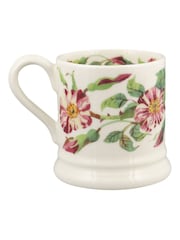 Emma Bridgewater Cream Rosa Mundi 1/2 Pint Mug - Image 3 of 4