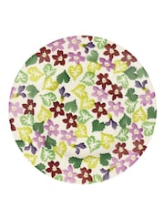 Emma Bridgewater Cream Medium Sweet Violets Dinner Plate, 8.5 Inch - Image 2 of 2