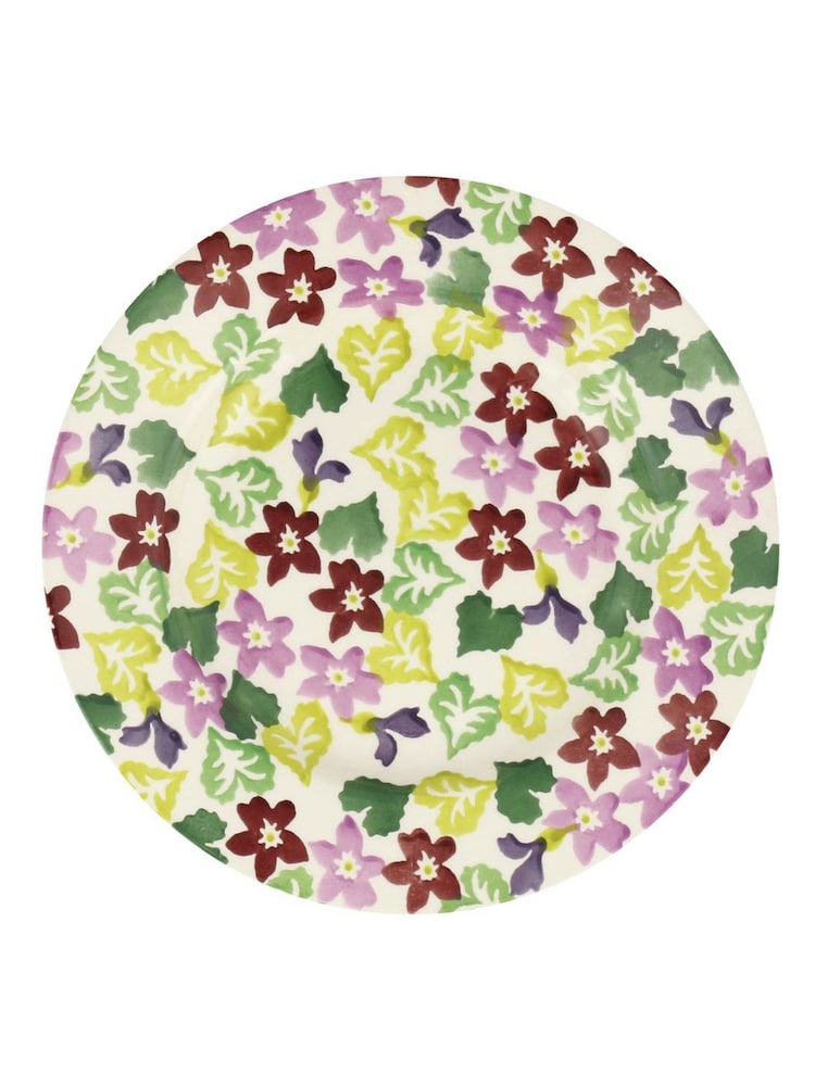 Emma Bridgewater Cream Medium Sweet Violets Dinner Plate, 8.5 Inch - Image 2 of 2