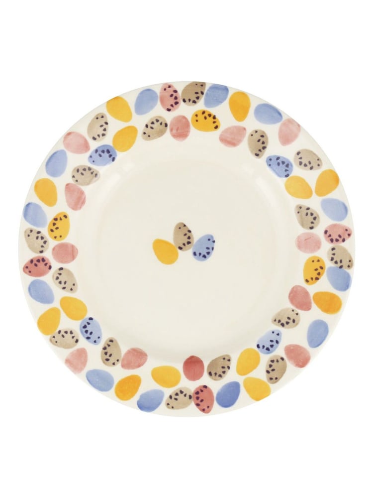 Emma Bridgewater Cream Medium Mini Eggs Dinner Plate, 8.5 Inch - Image 2 of 2 Emma Bridgewater Cream Medium Mini Eggs Dinner Plate, 8.5 Inch - Image 2 of 2