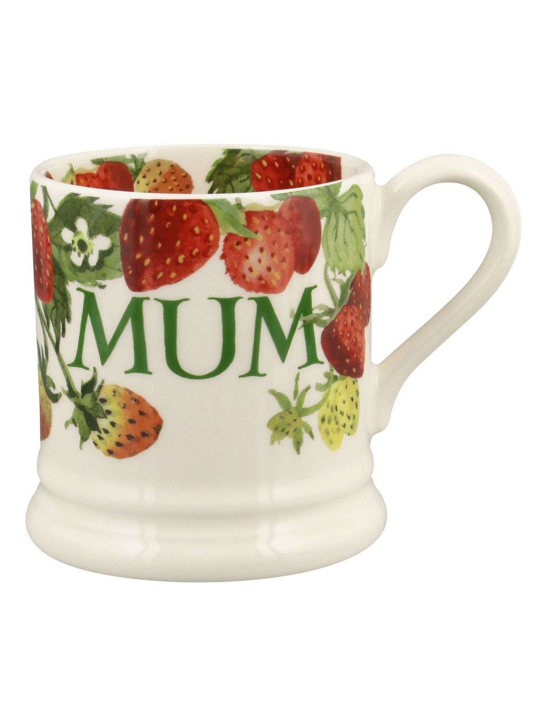 Buy Emma Bridgewater Cream Strawberries Mum 1/2 Pint Mug from Next USA