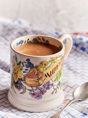 Emma Bridgewater Cream Spring Bunch Mum 1/2 Pint Mug - Image 1 of 6