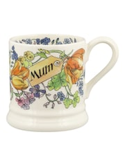Emma Bridgewater Cream Spring Bunch Mum 1/2 Pint Mug - Image 2 of 6