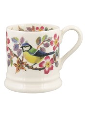 Emma Bridgewater Cream Wild Rose 1/2 Pint Mug - Image 1 of 4