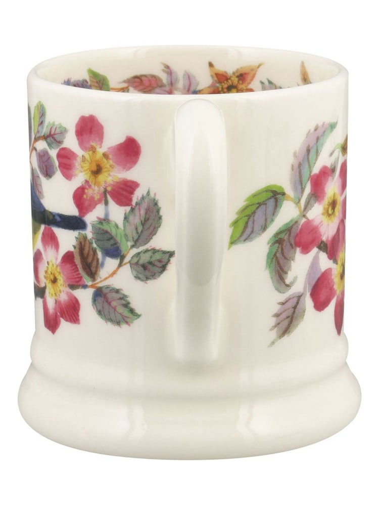 Emma Bridgewater Cream Wild Rose 1/2 Pint Mug - Image 2 of 4