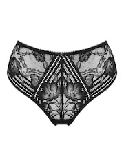 Pour Moi Black Brazilian Taylor Lace Knickers - Image 3 of 4