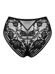 Pour Moi Black Brazilian Taylor Lace Knickers - Image 4 of 4