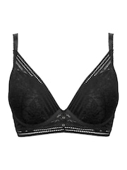 Pour Moi Black Push Up Taylor Lace Bras - Image 3 of 4