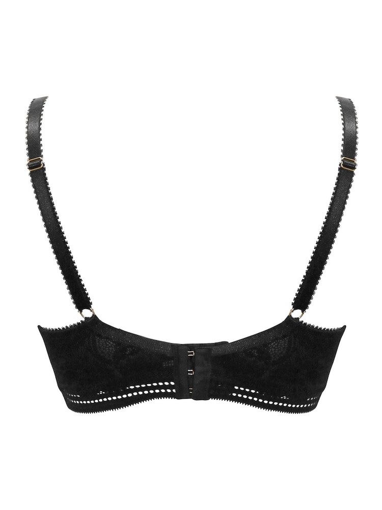 Pour Moi Black Push Up Taylor Lace Bras - Image 4 of 4 Pour Moi Black Push Up Taylor Lace Bras - Image 4 of 4