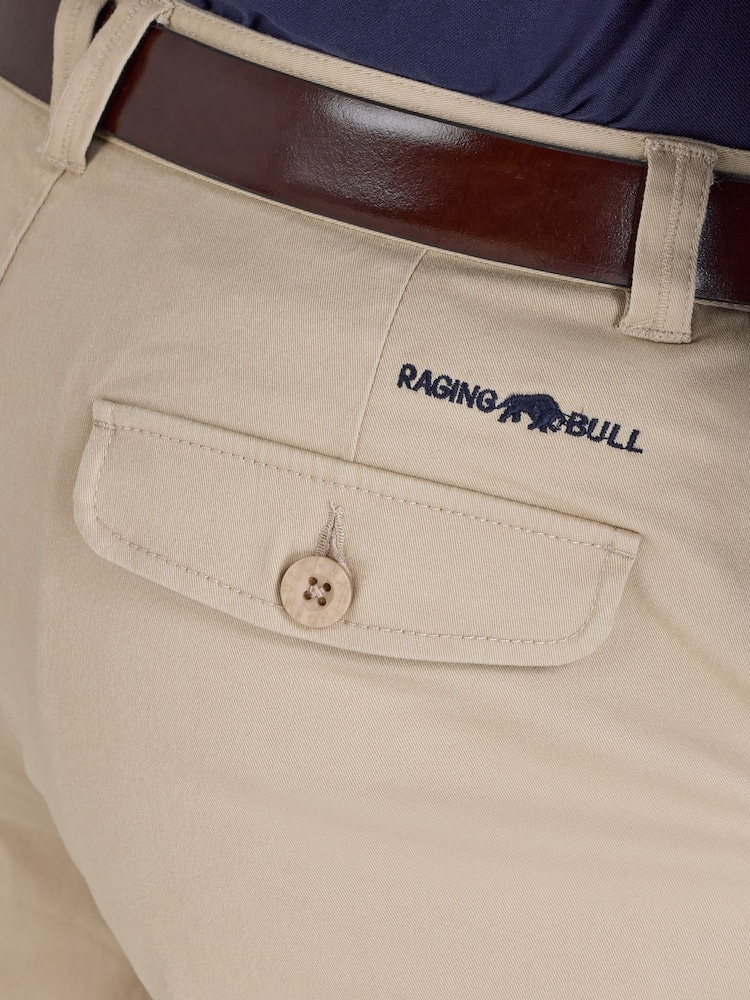 Raging Bull Classic Natural Chino Shorts - תמונה 4 מתוך 4 Raging Bull Classic Natural Chino Shorts - תמונה 4 מתוך 4