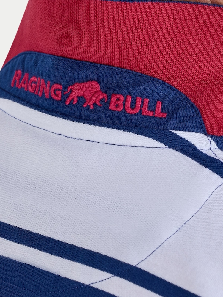 Raging Bull Wide Stripe Jersey Polo Shirt - Εικόνα 5 από 5