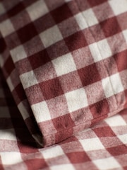 Secret Linen Store Gilbert Gingham Brushed 100% Cotton Duvet Cover - 画像 4 / 5