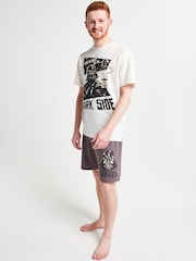 Brand Threads Star Wars Short Pyjamas Set - Изображение 1 5