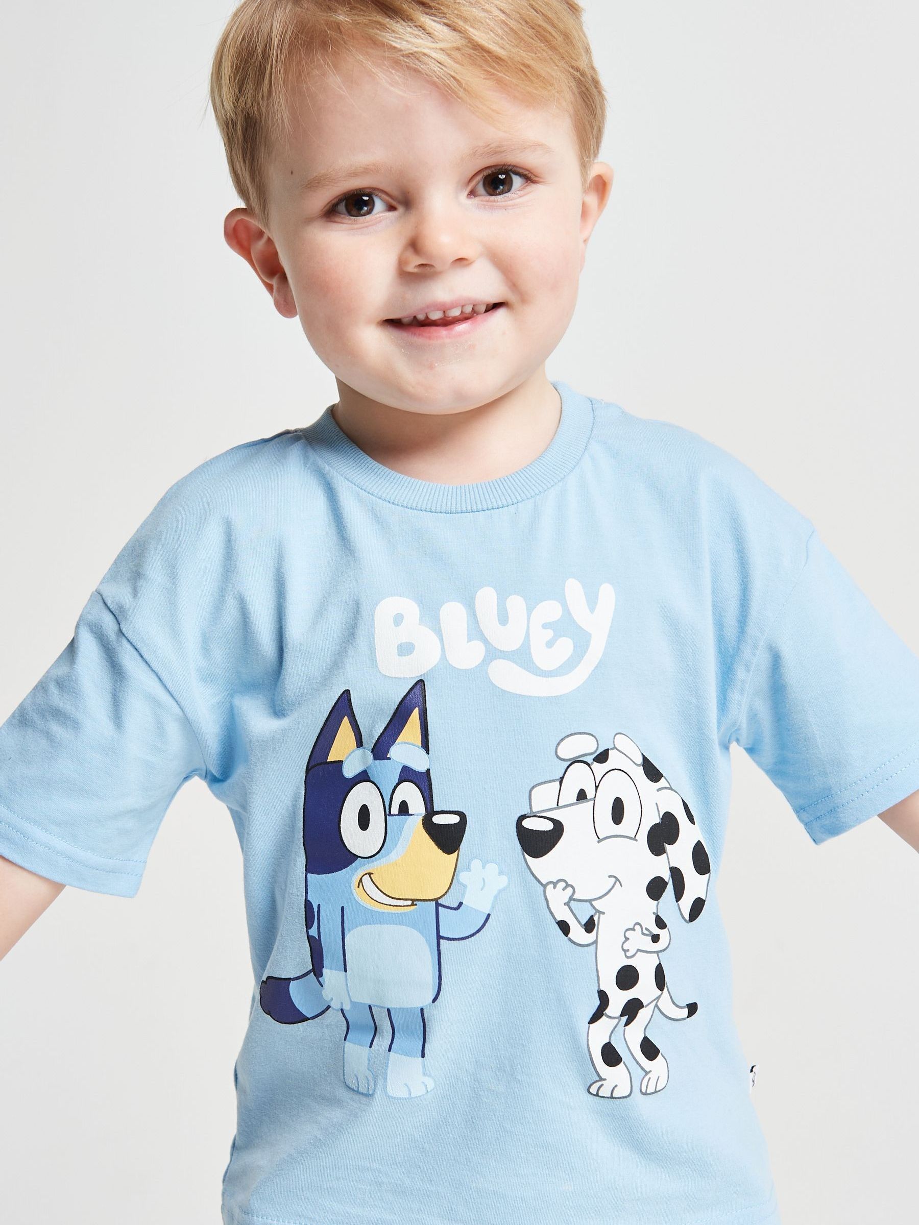 Next：日本 Brand Threads Bluey Tシャツ 2 パック from Next Japan