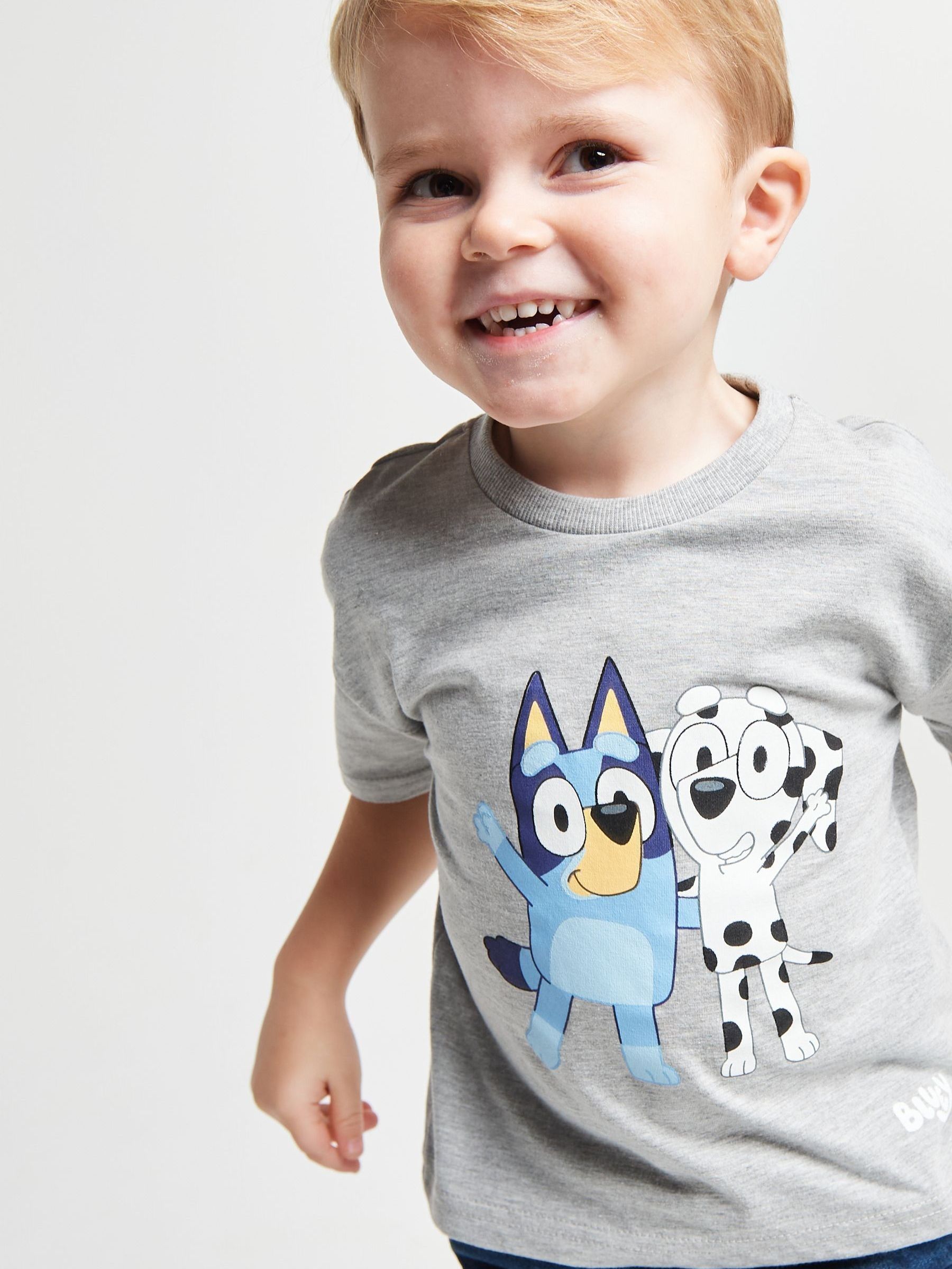 Next：日本 Brand Threads Bluey Tシャツ 2 パック from Next Japan