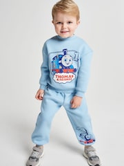 Brand Threads Blue Thomas & Friends Joggers Set - Image 1 of 6