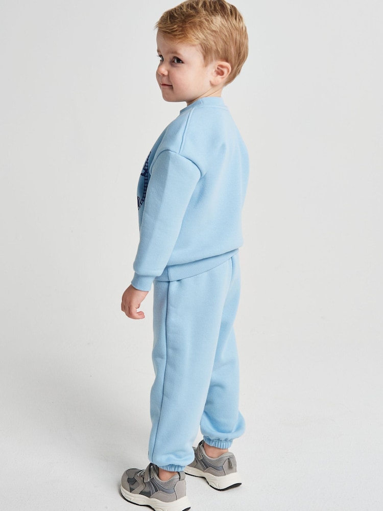 Brand Threads Blue Thomas & Friends Joggers Set - Image 2 of 6