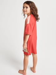 Brand Threads Pink Moana Girls Nightie - Image 2 of 6