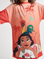 Brand Threads Pink Moana Girls Nightie - Image 3 of 6