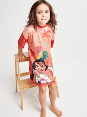 Brand Threads Pink Moana Girls Nightie - Image 4 of 6