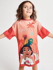 Brand Threads Pink Moana Girls Nightie - Image 6 of 6