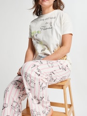 Brand Threads Winnie The Pooh Long Leg Pyjamas Set - صورة 4 من 6