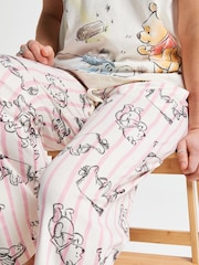 Brand Threads Winnie The Pooh Long Leg Pyjamas Set - صورة 5 من 6
