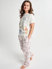 Brand Threads Winnie The Pooh Long Leg Pyjamas Set - صورة 6 من 6