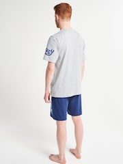 Brand Threads Grey Bluey Short Pyjamas Set - Image 2 of 6