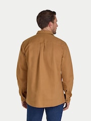 Raging Bull Garment Dyed Canvas Natural Shacket - Image 2 of 5