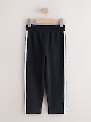 Black Tapered Regular Stripe Joggers (3-16yrs) - Image 2 of 4