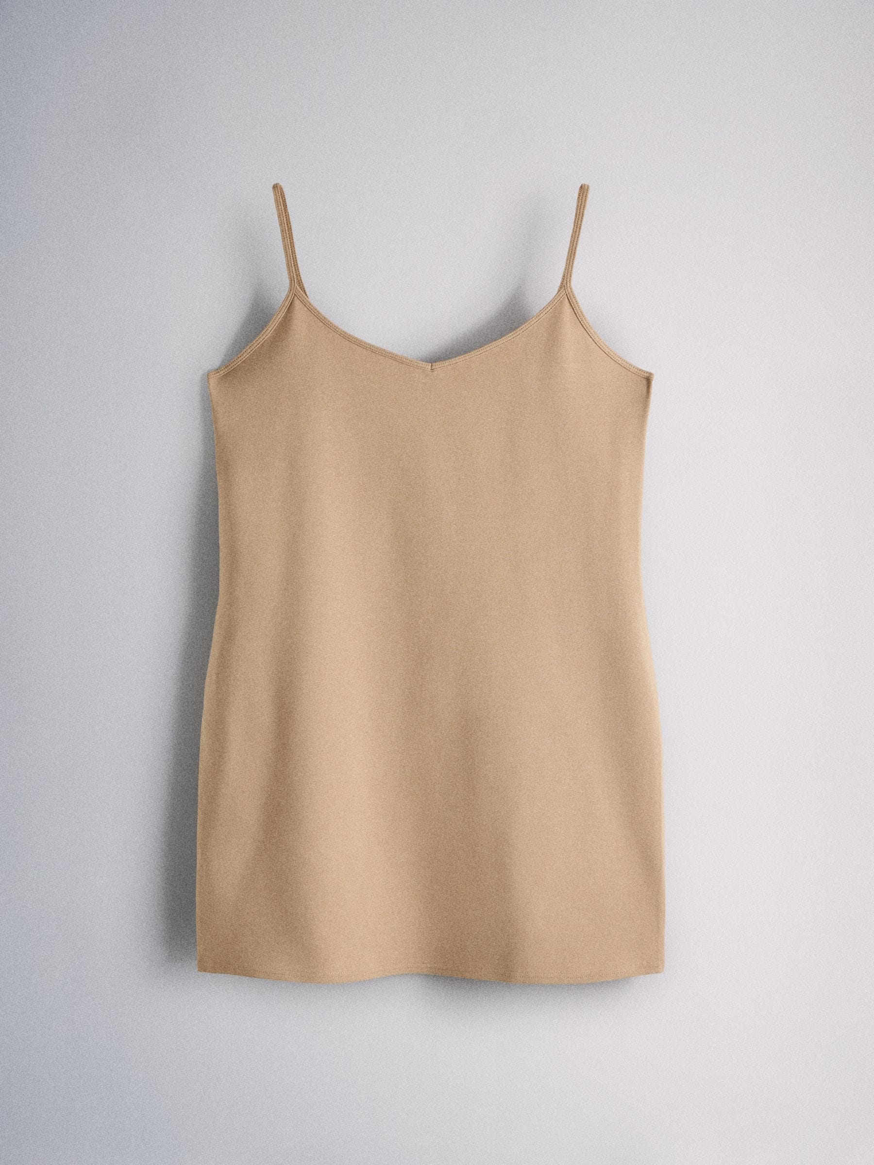 Buy The Set 5 Pack Longline Cami Vests Brown/Neutral/Cream/White