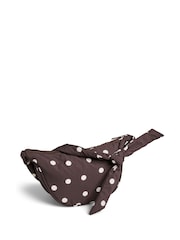 PIECES Brown Knot Bumbag - Image 2 of 4