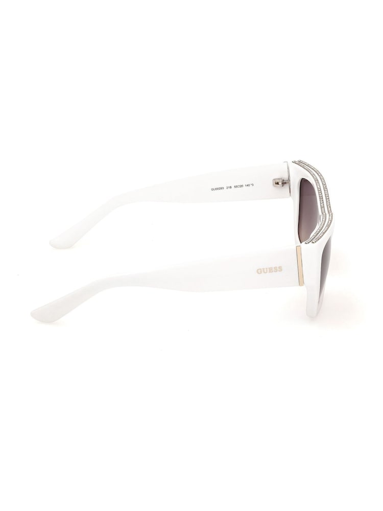 Guess White Injected Sunglasses - Image 2 of 8