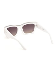 Guess White Injected Sunglasses - Image 4 of 8