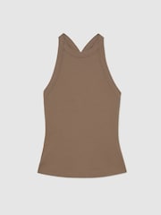 Reiss Taupe Neutral Lolana Vest - Image 2 of 6