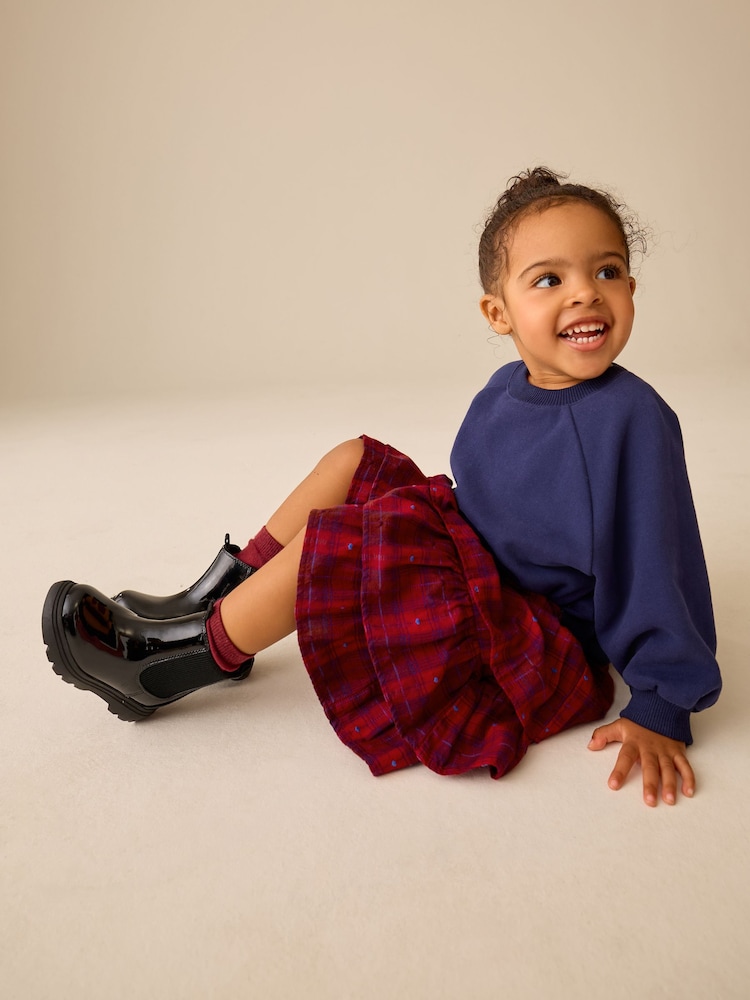 Buy Red Check - Rara Pullon Skirt (3mths-7yrs) from Next Germany
