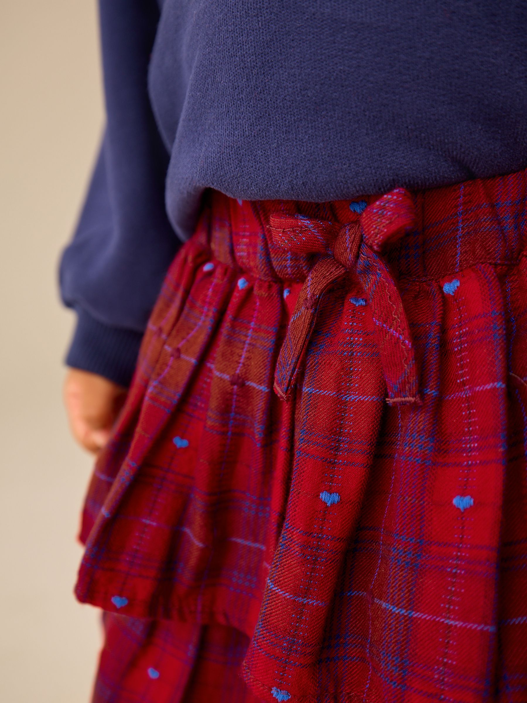 Buy Red Check - Rara Pullon Skirt (3mths-7yrs) from Next Germany