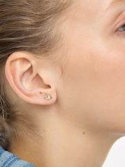 Oliver Bonas Gold Tone Sydney Swan Stud Earrings - Image 3 of 3