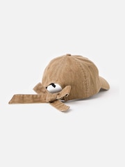 Oliver Bonas Brown Mocha Bow Cap Hat - Image 3 of 4